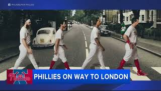Philadelphia Phillies on way to London for MLB series