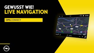 OpelConnect: Live-Navigation