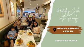 SM MOA + Nanyang + IKEA PH | Seboy TV \u0026 Family