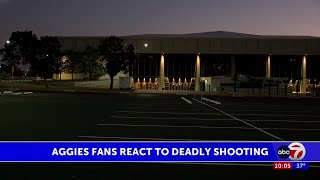 Aggies fans react to the deadly shooting involving an NMSU men’s basketball player