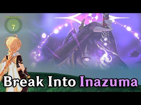 Breaking into Inazuma at Adventure Rank 7  Traveler-san #2