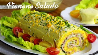 Argentine PIONONO / Savory cake roll