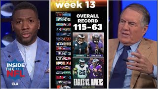 Inside The NFL | Ryan Clark \u0026 Belichick break NFL Week 13: Ravens vs Eagles? - Thanksgiving Games?