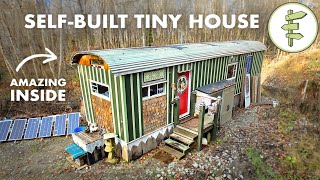 Retired Woman Builds Her Own Affordable Off-Grid Tiny House – Inspired by 19th C
