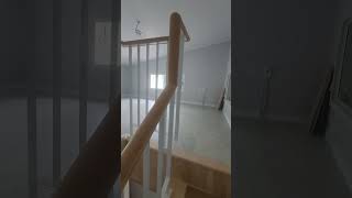 실내 평철난간 및 목재 손스침 시공사례 Construction Case of Interior Flat Rail Stall and Wood Handle in Country House