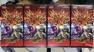 Opening Four Cardfight Vanguard The Destructive Roar Booster Boxes English