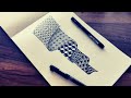 Zentangle Art || Doodle Patterns || Zendoodle || 3D Zentangle Patterns