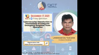 TECH4ED WEBINAR: CYBERSECURITY: INTRODUCTION TO FOUNDATIONS OF COMPUTER EMERGENCY RESPONSE TEAM OPER