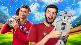 EU GANHEI A EUROCOPA AO LADO DO CRISTIANO RONALDO! FC 24