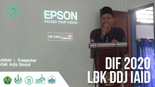 Sambutan ketua LDK DDJ | DIF 2020