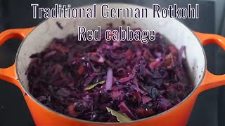 Traditional German Rotkohl (Sweet/Sour Red Cabbage) @Ployfarida