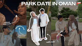 Enjoying Park Date at Bousher Heights Park Oman 🌻✨