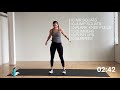 amrap workout 10 minute workout without equipment to burn calories