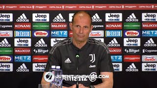 Conferenza Allegri pre Juventus-Fiorentina: “Le critiche stimolano. Alla Juve c'è sempre pressione”