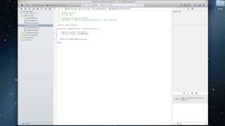 Xcode Tutorial 1: First App