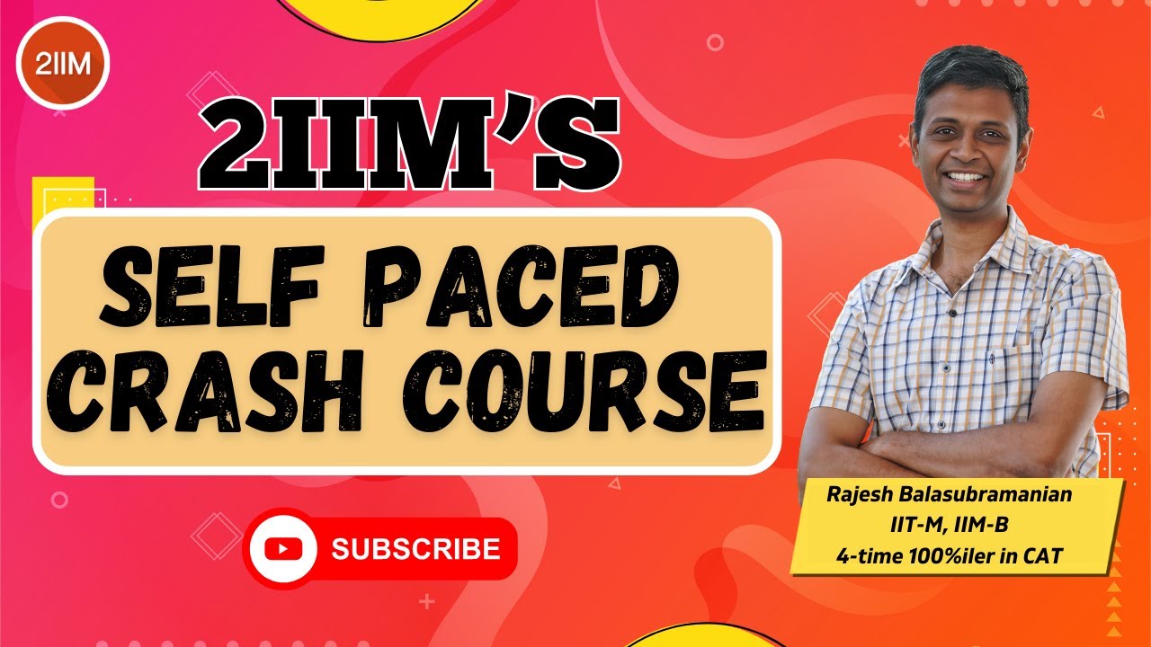 2iim S Self Paced Crash Course Link In Description Cat 2023 2iim