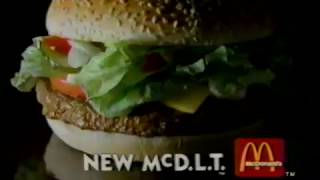 1985 McDonald's *NEW* McD.L.T. \