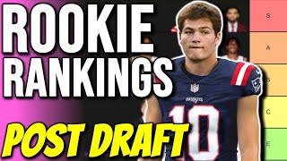 Updated Dynasty Rookie Rankings & Tiers (Post NFL Draft)