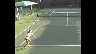 Cindy Nguyen (Hawaii) vs. Arianne Hartono (Ole Miss) HIGHLIGHTS - D1 College Tennis 2017