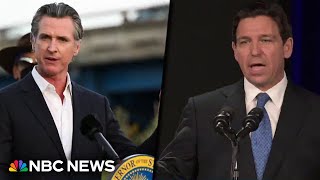 Wife of California Gov. Newsom reportedly ended debate with DeSantis