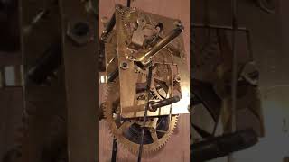 Ansonia School Clock Initial Testing after rebuild and cleaning