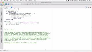 5.17. (Part 2) Prime Numbers - Python