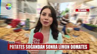 Patates soğandan sonra limon domates