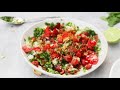 this pico de gallo recipe takes just 10 minutes to make