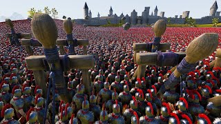 5 Million Soldiers Siege CASTLE SUPER FORTRESS! - Ultimate Epic Battle Simulator 2 UEBS 2