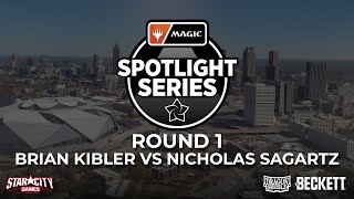 Brian Kibler vs Nicholas Sagartz | Round 1 | Magic Spotlight: Foundations Atlanta GA