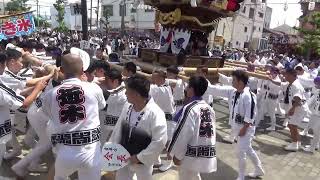 令和4年貝塚宮太鼓台祭り本宮