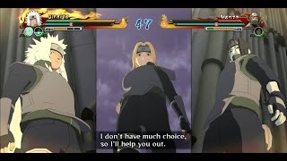 Sannin VS Hanzo - Naruto Shippuden Ultimate Ninja Storm Revolution Gameplay (PC)