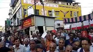 Today at Mylapore Mada Veethi. Witnessing open protests against Vairamuthu