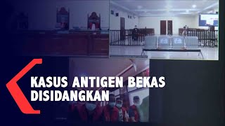 Lima Terdakwa Kasus Antigen Bekas Hadiri Persidangan