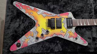 Dean Dimebag USA Custom Shop Primal Concrete Sledge ML