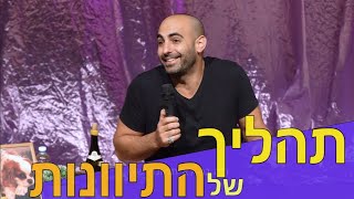 יוחאי ספונדר סטנדאפ - תהליך של התיוונות