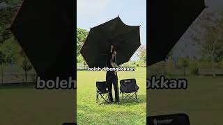 Big Fishing Umbrella Camping Khemah Payung #utanking #camping#payung #umbrella #fishing #outdoors