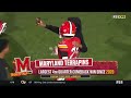 maryland terrapins shock usc trojans in upset victory u0026 fans storm the field fox college football