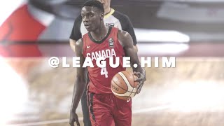 6'6 CG Karim Mane | Team Canada | FIBA U19 World Cup Highlights | #LEAGUEHIM