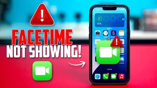 How to Fix FaceTime App Not Showing on Home Screen on iPhone | FaceTime missing on iPhone