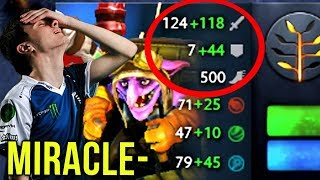 Miracle- Timbersaw Armor Like A RAID BOSS Can't Touch Me - Dota 2