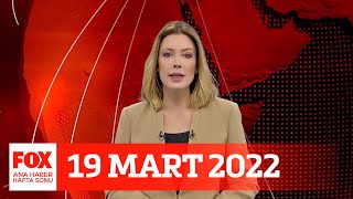 Türkiye kar altında! 19 Mart 2022 Gülbin Tosun ile FOX Ana Haber Hafta Sonu