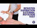 Resisted Supination External Rotation Test | Slap Lesion