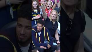 Celebrity row at the Indiana Fever game