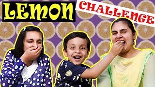 LEMON CHALLENGE | No expressions challenge | Moral Story for kids | Aayu and Pihu Show