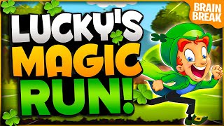 Lucky's Magic Run | St Patrick's Day Brain Break | St Patrick's Day Games For Kids | GoNoodle