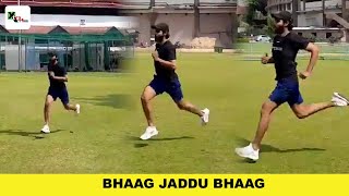Watch: Ravindra Jadeja back training for the first time since operation in his thumb | INDvsENG