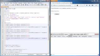 Javascript lesson 6 - Using the for loop