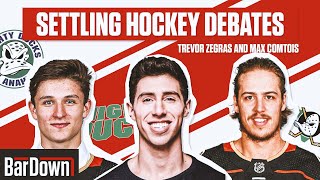 SETTLING HOCKEY DEBATES WITH TREVOR ZEGRAS AND MAX COMTOIS