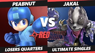 RedShift: Singularity TOP 8 - Peabnut (Mega Man) Vs. Jakal (Wolf) Smash Ultimate - SSBU